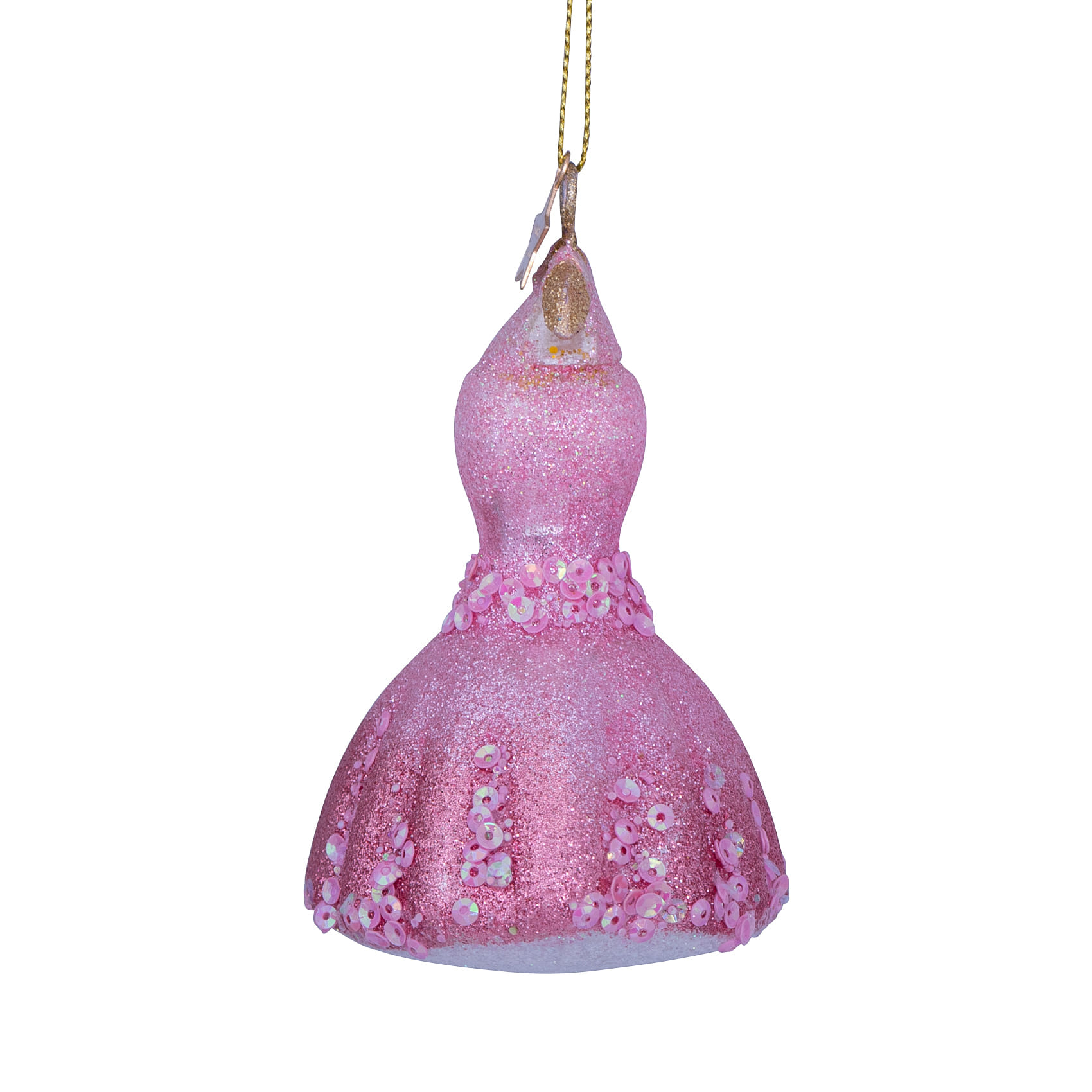 Новогоднее украшение Vondels Pink decorated dress Арт.2172810100015