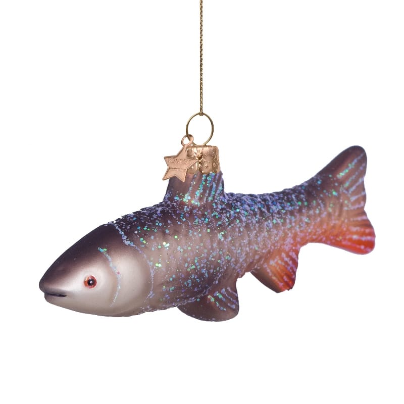 Новогоднее украшение Vondels Green carp Арт.2232430050012