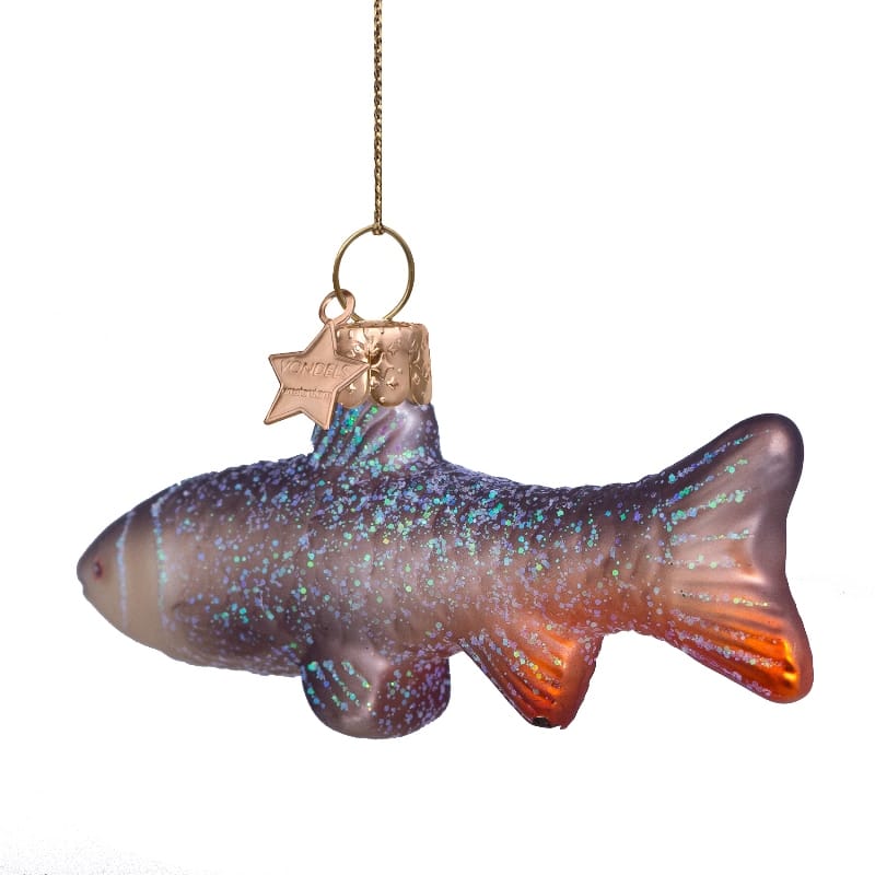 Новогоднее украшение Vondels Green carp Арт.2232430050012