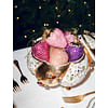 Новогоднее украшение Vondels Soft pink strawberry w/allover diamonds Арт.2232810060099