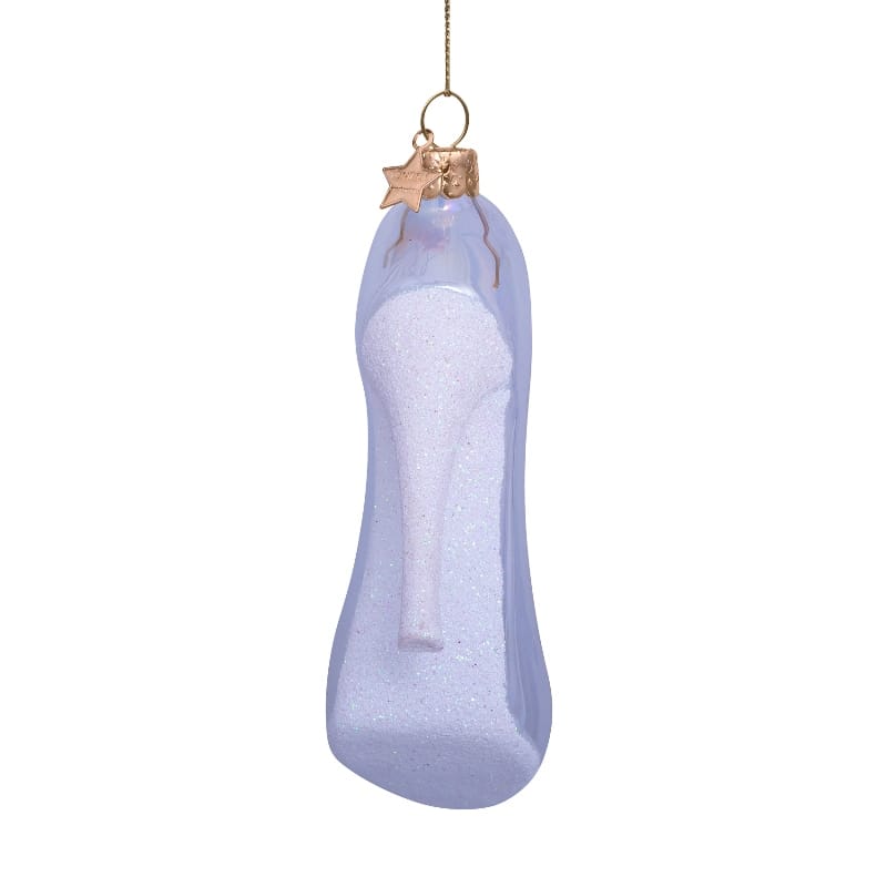 Новогоднее украшение Vondels Transparent oil high heel Арт.2232820120271