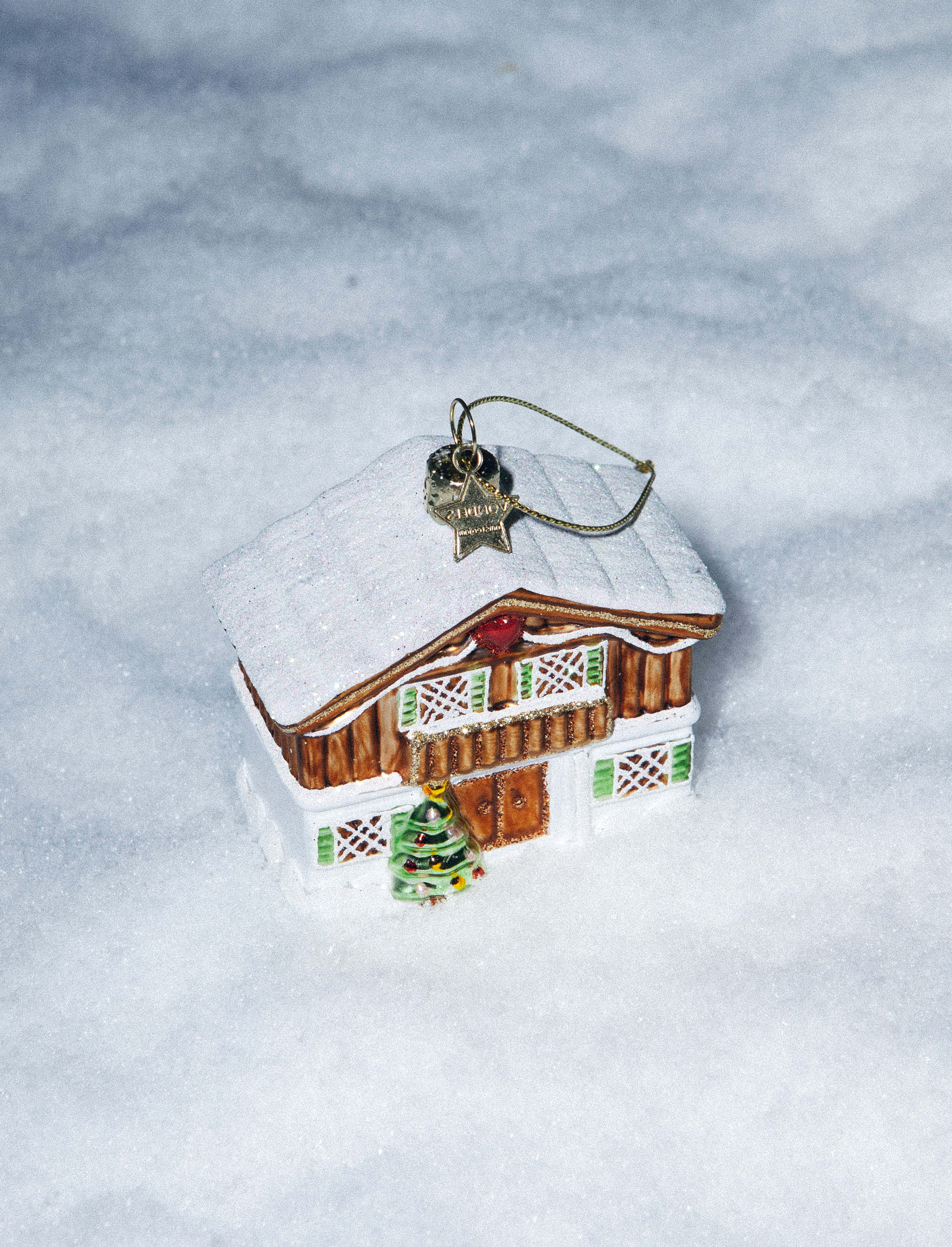 Новогоднее украшение Vondels Ski lodge Арт.2232830075011