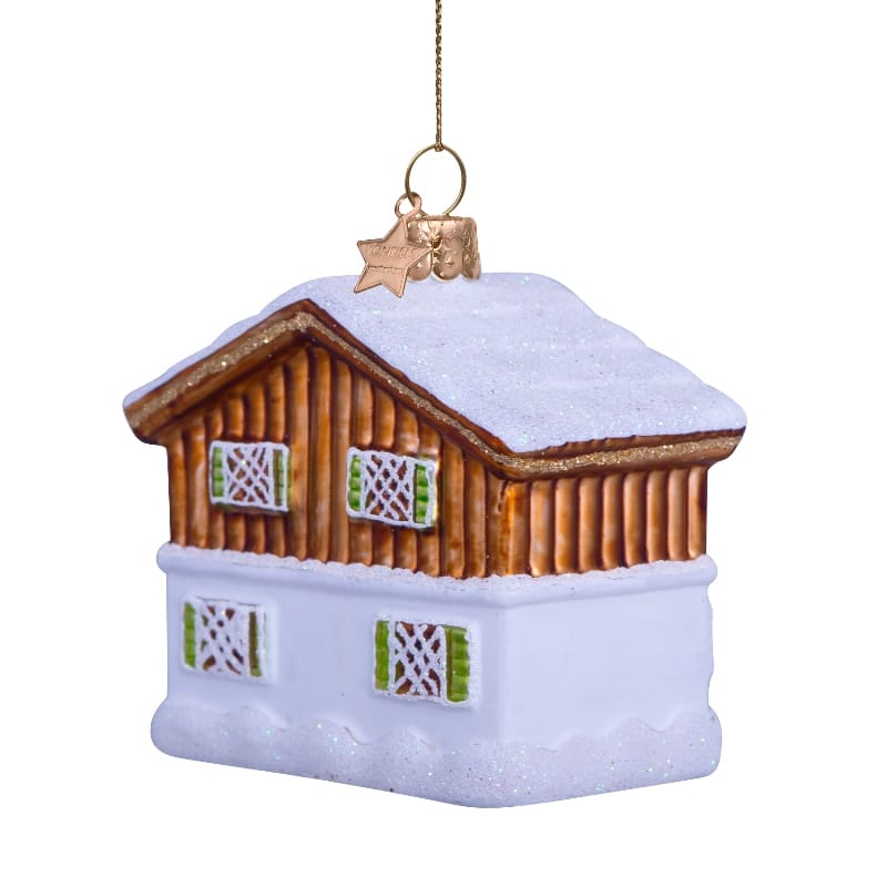 Новогоднее украшение Vondels Ski lodge Арт.2232830075011