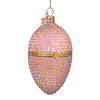 Новогоднее украшение Vondels Soft pink egg/opening diamond allover Арт.3232137080076