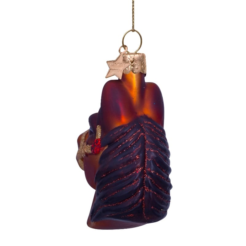 Новогоднее украшение Vondels Brown horse H8.5cm Арт.3232210085011