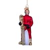 Новогоднее украшение Vondels Red ski boy H12.5cm Арт.3232250125043