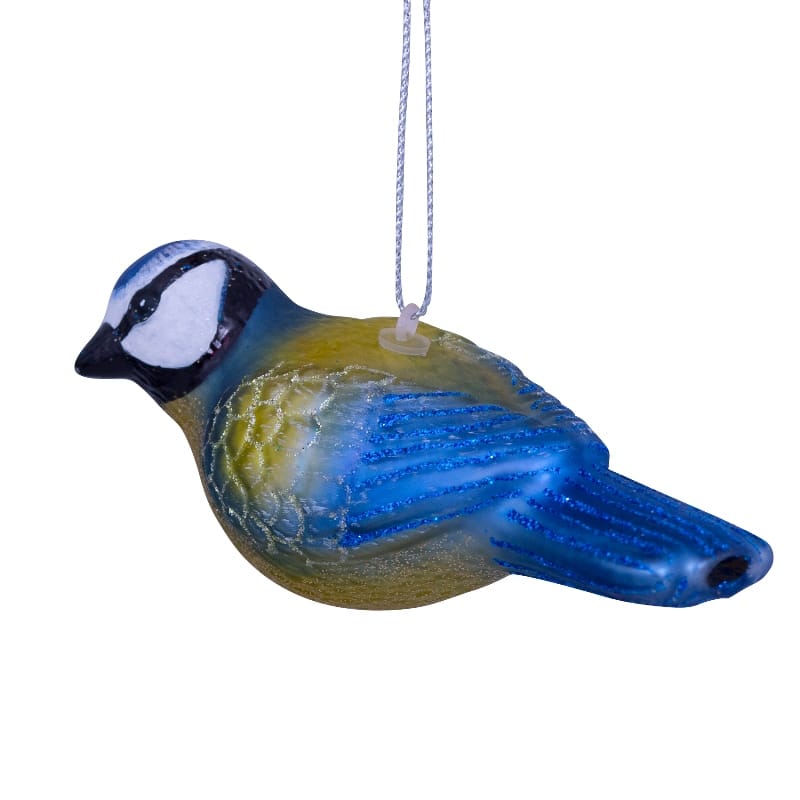 Новогоднее украшение Vondels Yellow/blue blue tit Арт.3232300045017