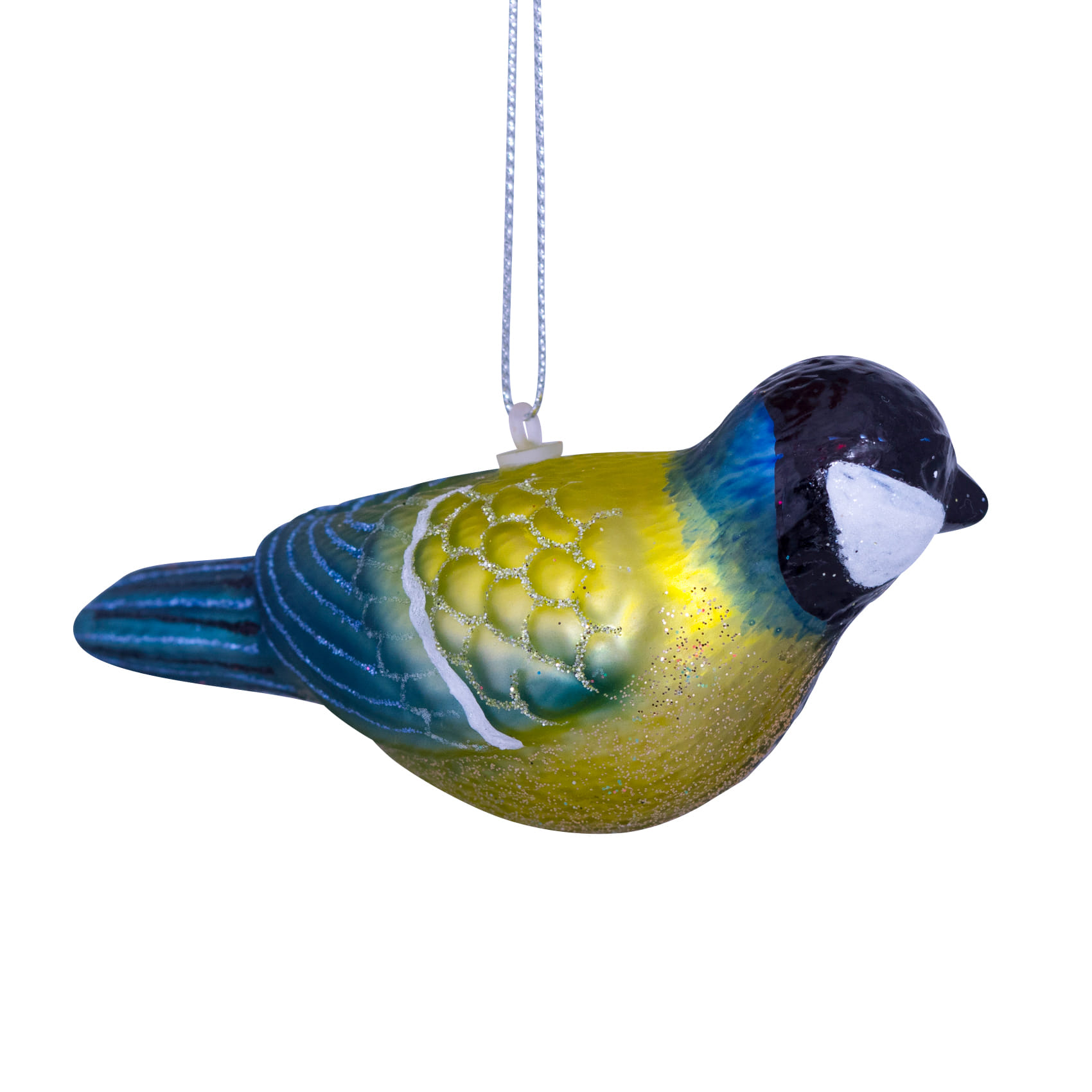Новогоднее украшение Vondels Yellow/blue coal tit Арт.3232300045031