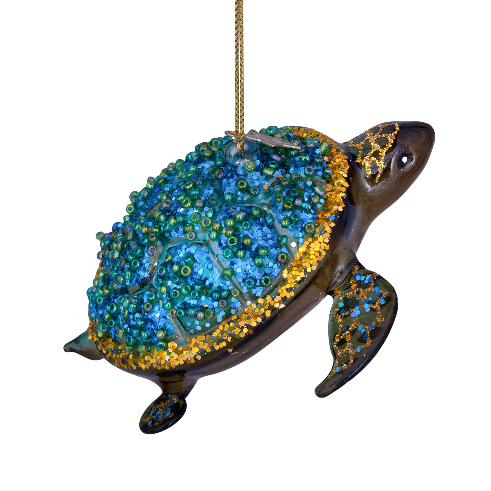 Новогоднее украшение Vondels Green turtle Арт.3232450070013