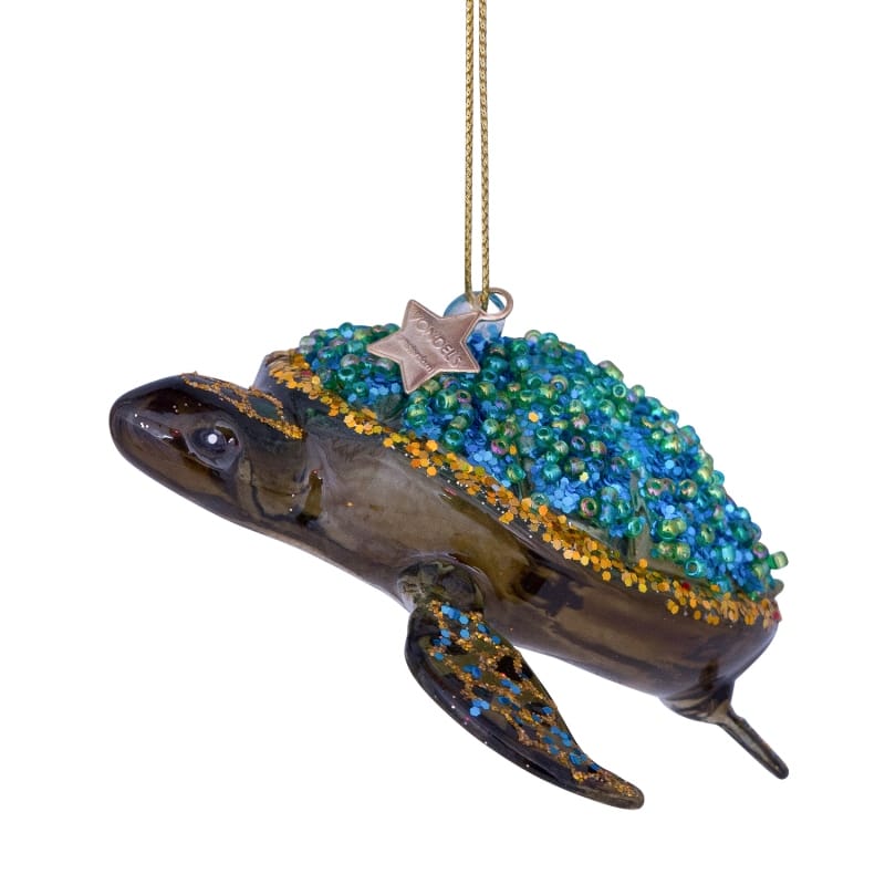 Новогоднее украшение Vondels Green turtle Арт.3232450070013