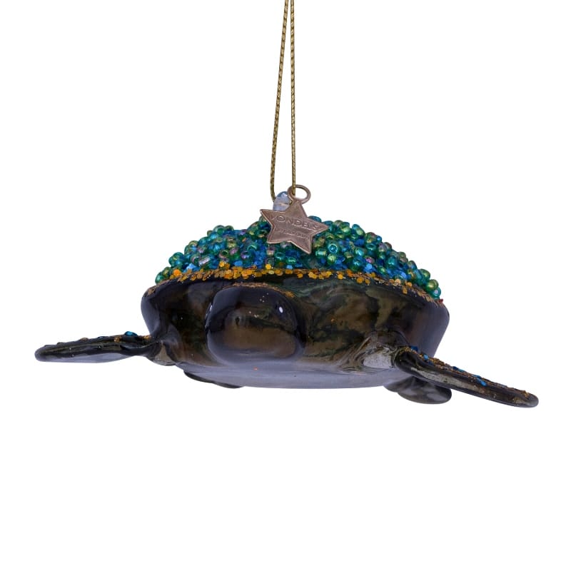 Новогоднее украшение Vondels Green turtle Арт.3232450070013