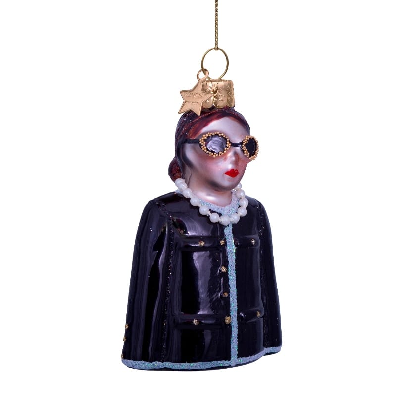 Новогоднее украшение Vondels Fashion lady w/ sunglasses Арт.3232870080012