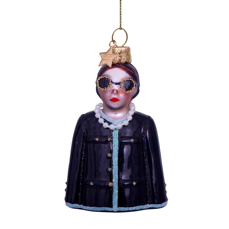 Новогоднее украшение Vondels Fashion lady w/ sunglasses Арт.3232870080012