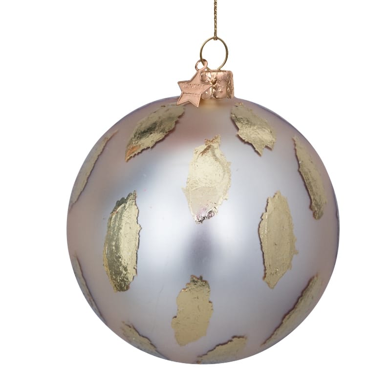 Новогоднее украшение Vondels gold matt w/gold foil spots Арт.4232900080011