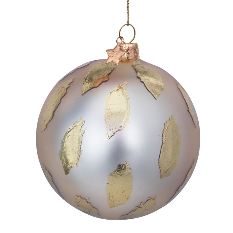 Новогоднее украшение Vondels gold matt w/gold foil spots Арт.4232900080011