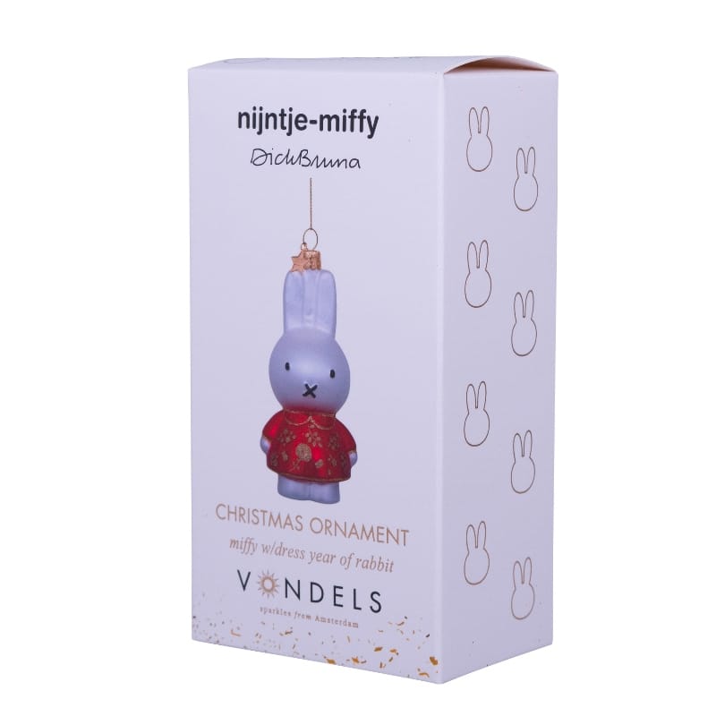 Новогоднее украшение Vondels Nijntje/Miffy rabbit Арт.9221234110013