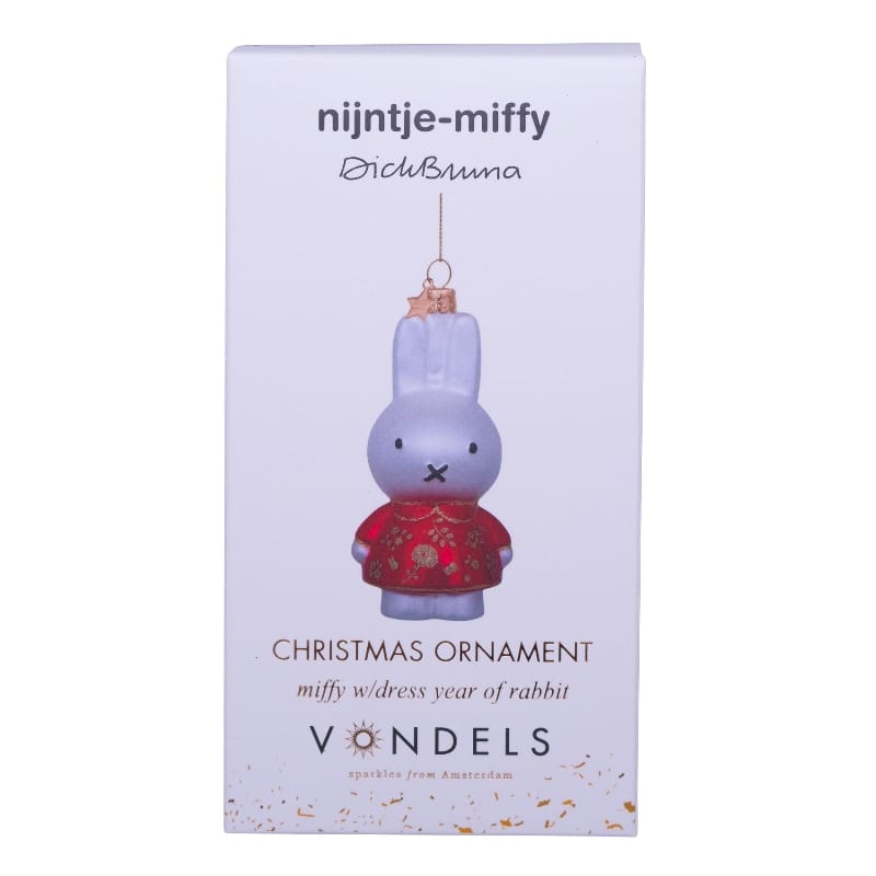 Новогоднее украшение Vondels Nijntje/Miffy rabbit Арт.9221234110013