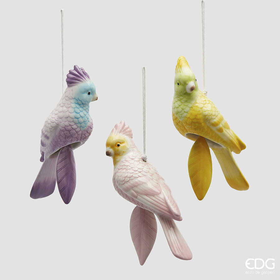 Подвесная статуэтка EDG Enzo De Gasperi PAPPAGALLO C/SONAGL. Арт.016266,290