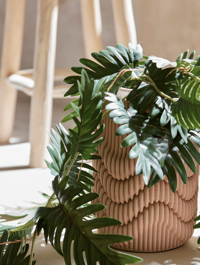 Ваза EDG Enzo De Gasperi 3D SINUOSO Арт.1100074A556