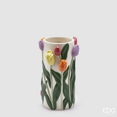Ваза EDG Enzo De Gasperi TULIP CILINDRO Арт.1100205A999