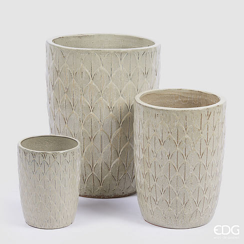 Горшок набор EDG Enzo De Gasperi GLAZE SCAGLIE Арт.1100234A110