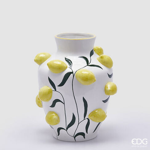 Ваза EDG Enzo De Gasperi LIMONI ANFORA Арт.1100285A120