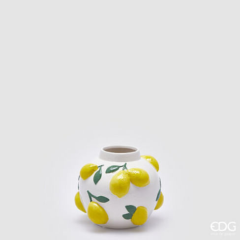 Ваза EDG Enzo De Gasperi LIMONI SFERA Арт.1100295A120