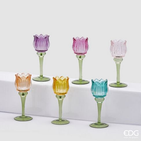 Подсвечник EDG Enzo De Gasperi TULIP Арт.4400005A999