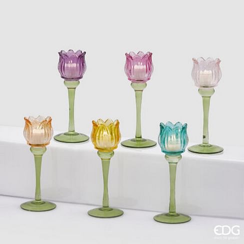 Подсвечники EDG Enzo De Gasperi TULIP Арт.4400007A999