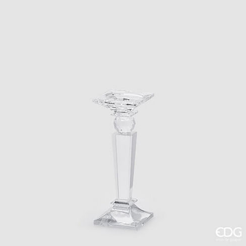 Подсвечник EDG Enzo De Gasperi CRYSTAL QUADRATO Арт.4400058A000