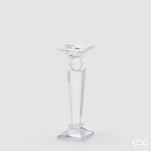 Подсвечник EDG Enzo De Gasperi CRYSTAL QUADRATO Арт.4400060A000