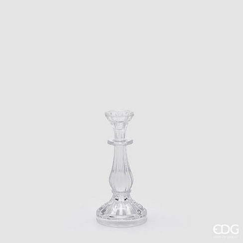 Подсвечник EDG Enzo De Gasperi CRYSTAL SINUOSO Арт.4400061A000