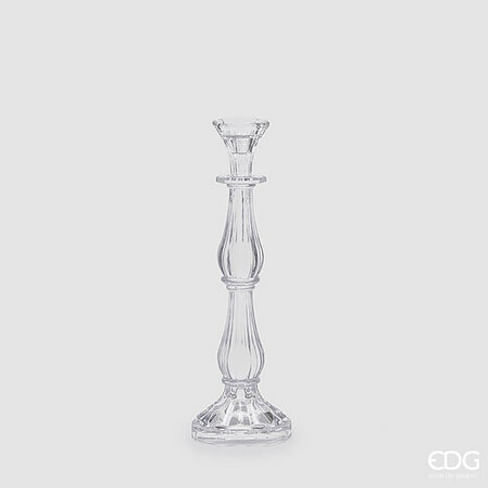 Подсвечник EDG Enzo De Gasperi CRYSTAL SINUOSO Арт.4400158A000