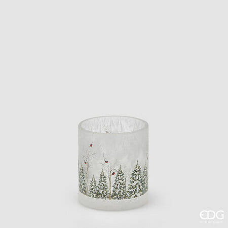 Подсвечник EDG Enzo De Gasperi CARDINALE CILINDRO Арт.4400173A170