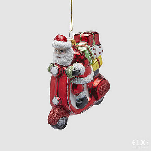 Новогоднее украшение EDG Enzo De Gasperi BABBO SCOOTER Арт.6500321A400