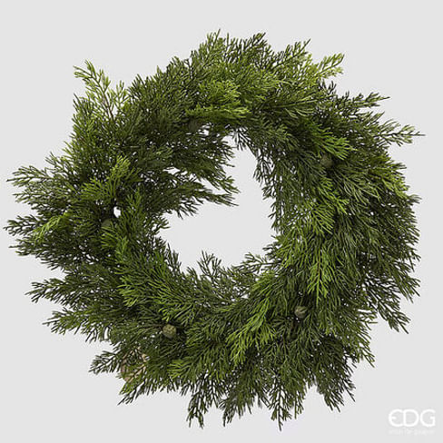 Венок из туи EDG Enzo De Gasperi THUJA CORONA CON BACCHE Арт.6900035A700