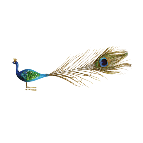 Новогоднее украшение Impuls Peacock Арт.A0782