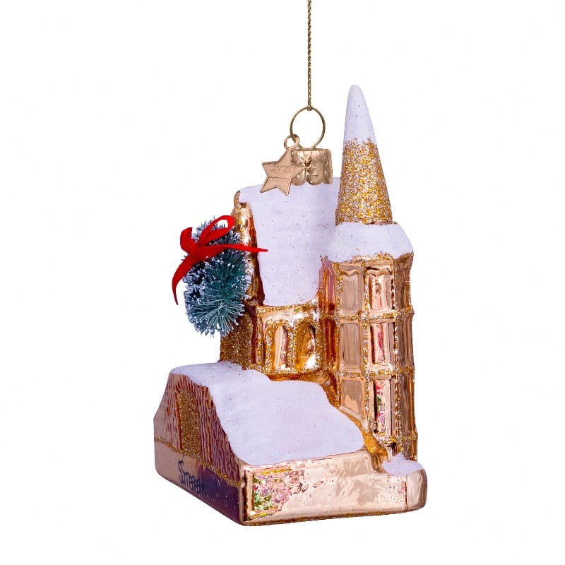 Новогоднее украшение Vondels Gold De Sneeker Waterpoort Арт.1240101100011