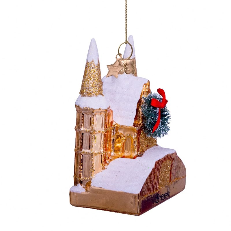 Новогоднее украшение Vondels Gold De Sneeker Waterpoort Арт.1240101100011