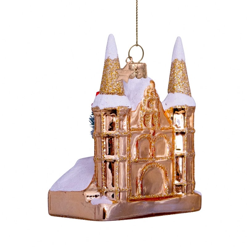 Новогоднее украшение Vondels Gold De Sneeker Waterpoort Арт.1240101100011