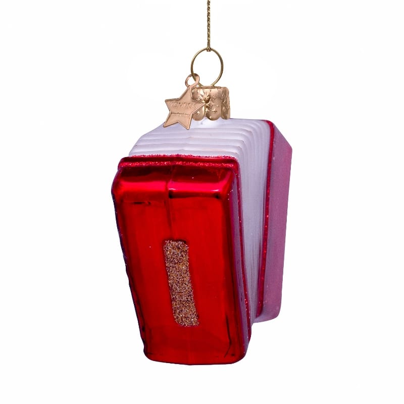 Новогоднее украшение Vondels Red accordion Арт.1240705070017