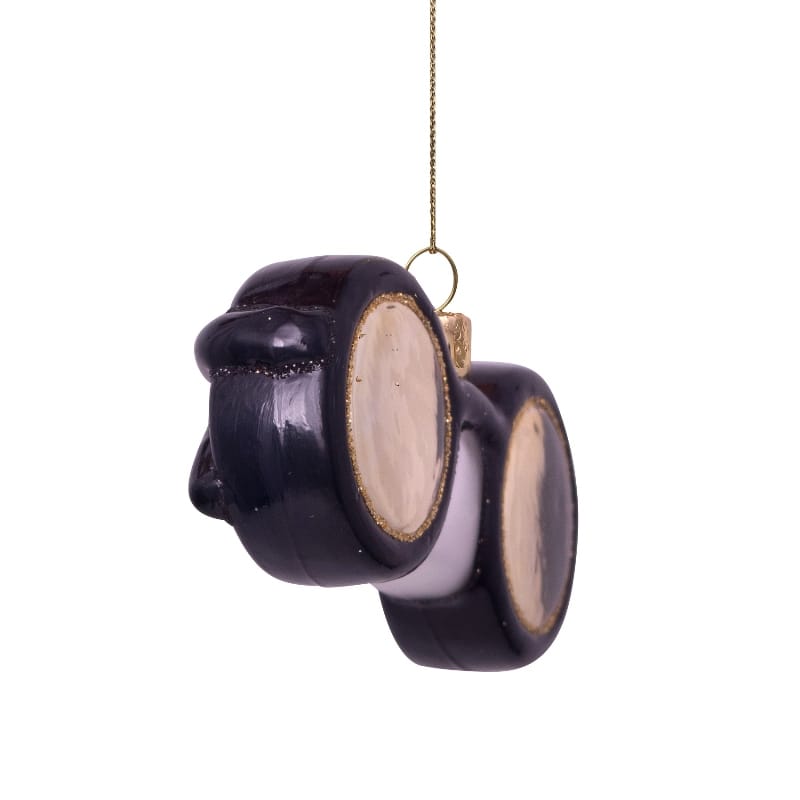 Новогоднее украшение Vondels Black round glasses Арт.1240800045019