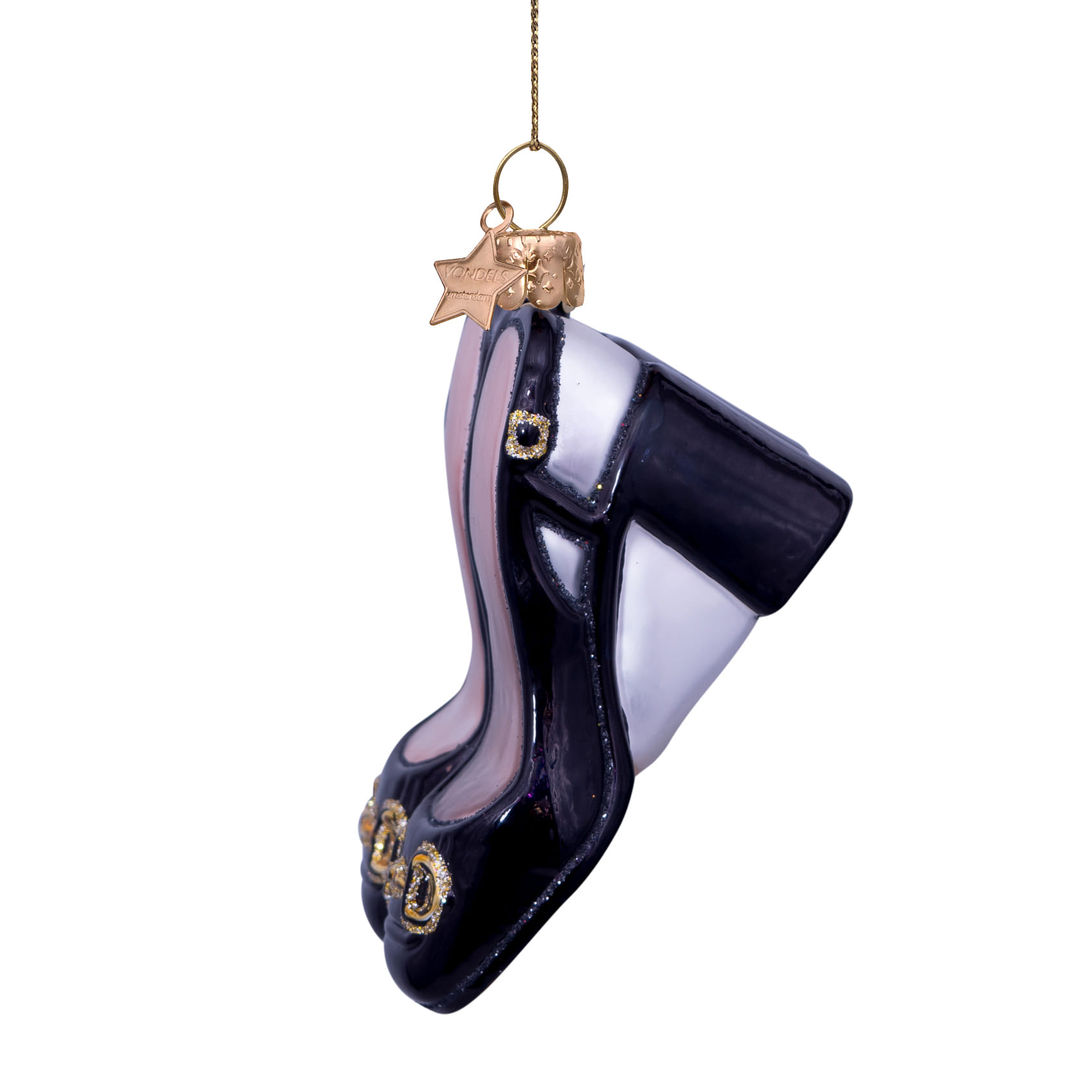 Новогоднее украшение Vondels Black slingback heel Арт.1240802050011