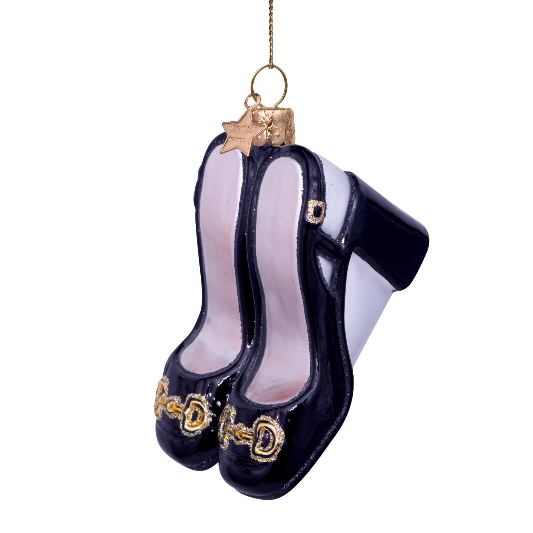 Новогоднее украшение Vondels Black slingback heel Арт.1240802050011