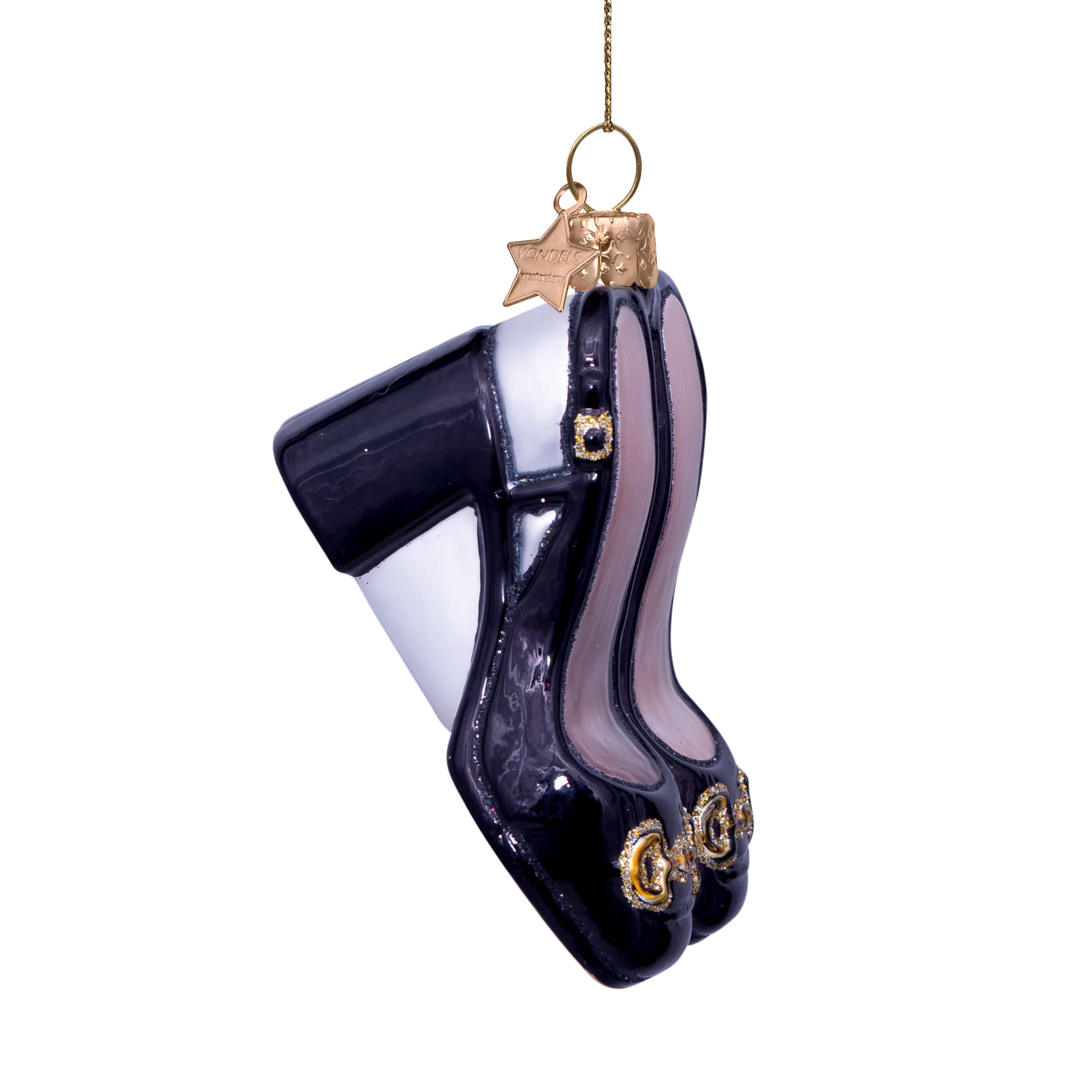 Новогоднее украшение Vondels Black slingback heel Арт.1240802050011