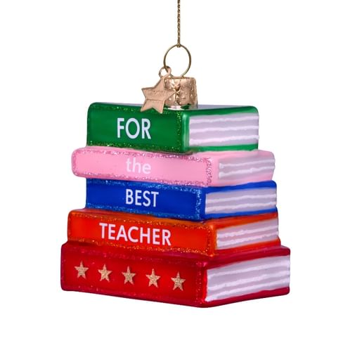Новогоднее украшение Vondels Multi best teacher Арт.1240999080013