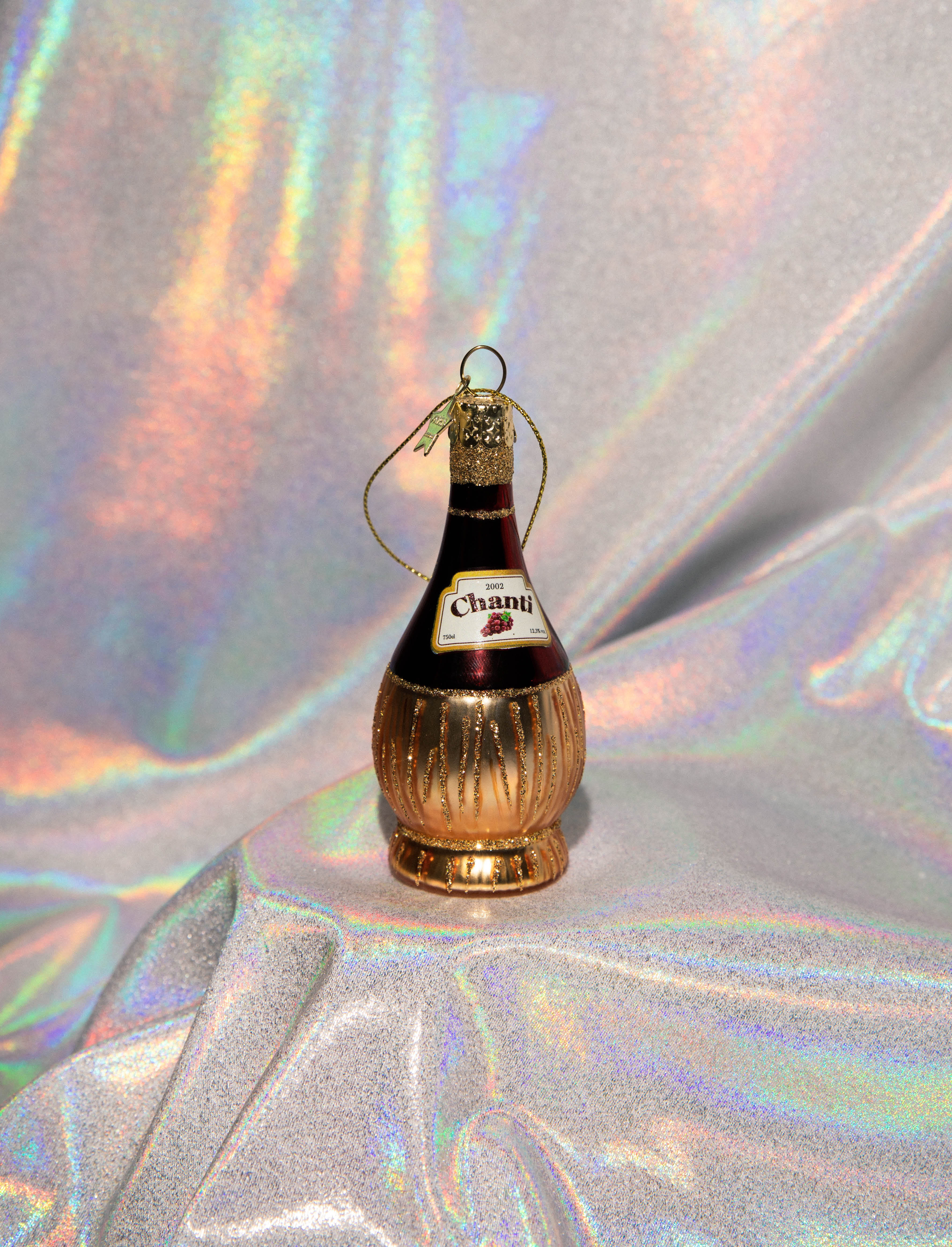 Новогоднее украшение Vondels Chianti bottle Арт.2240717095014