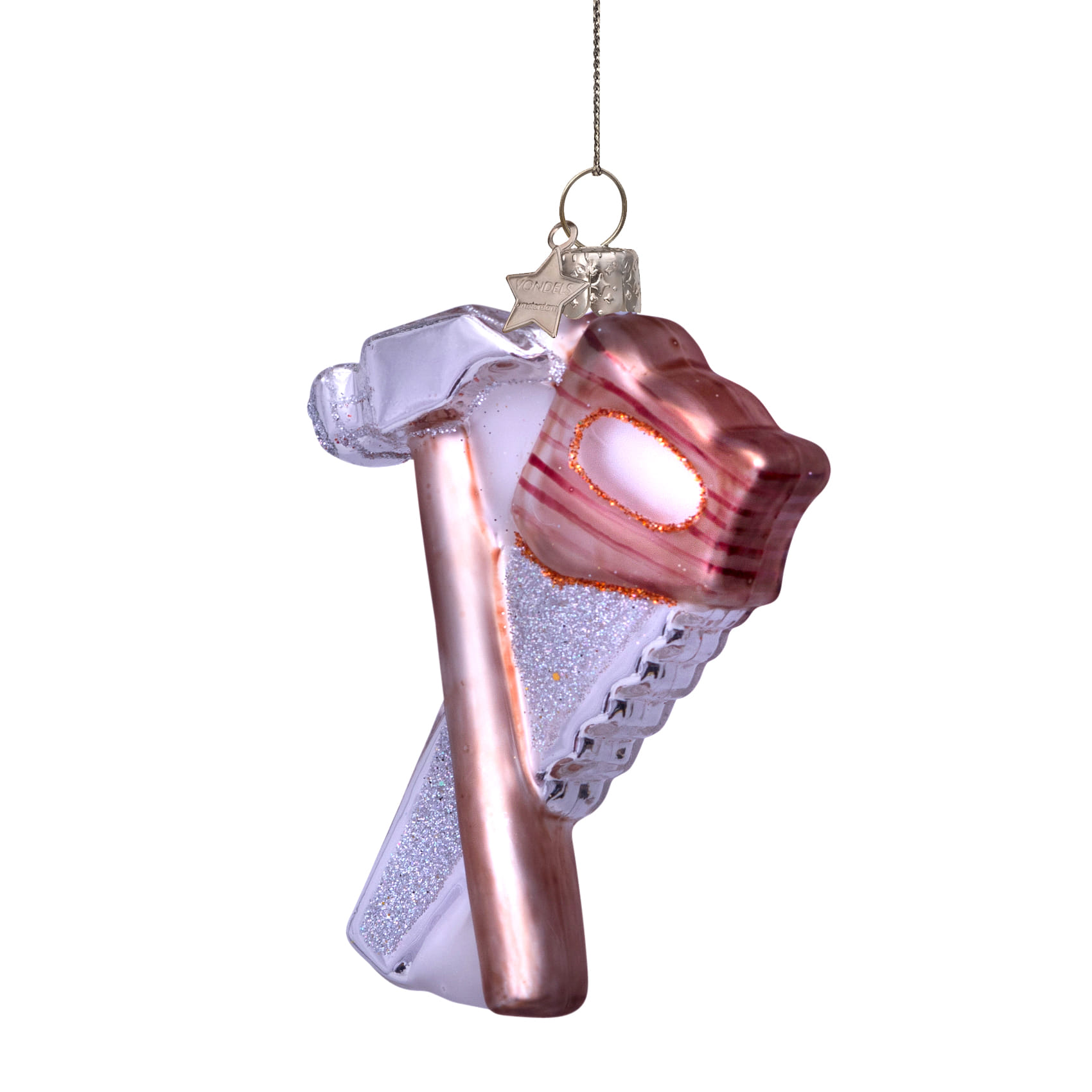 Новогоднее украшение Vondels Hammer and saw Арт.2240999080012