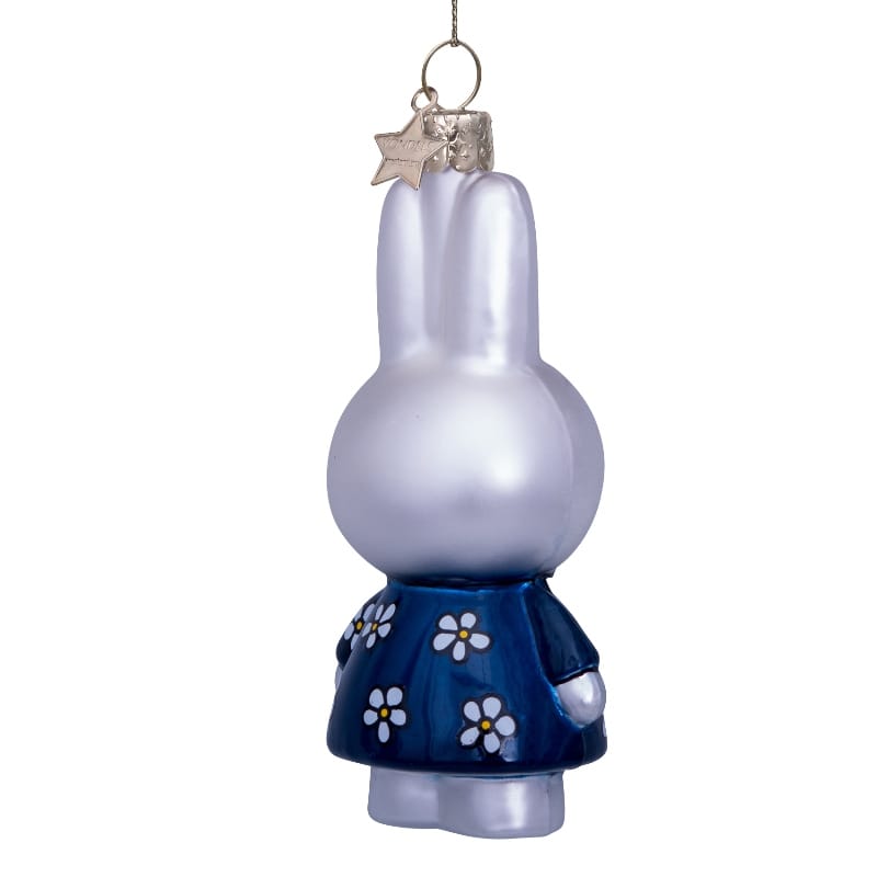 Новогоднее украшение Vondels Nijntje/Miffy blue flower dress Арт.5181234110040