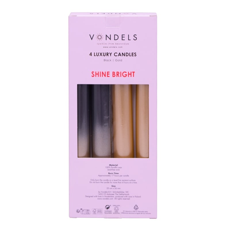 Свеча набор Vondels Shine Bright Арт.9227000000088